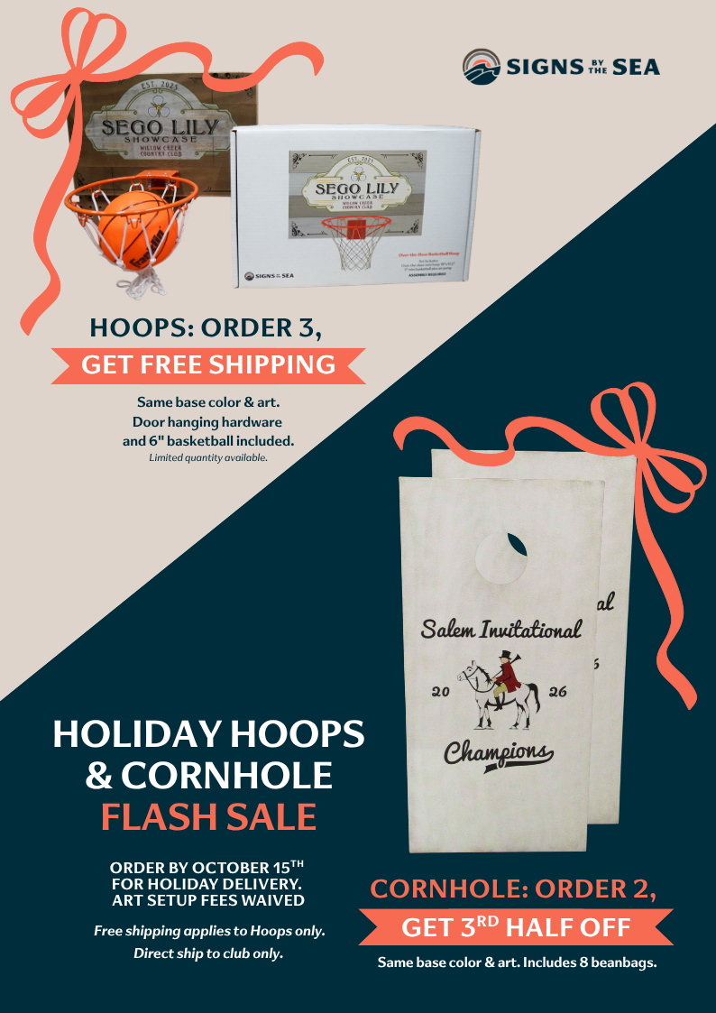 Holiday Hoops & Cornhole Flash Sale!