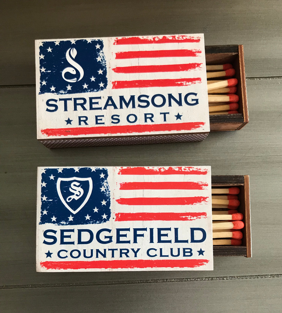 Vintage-inspired Wooden Matchbox - Product Info