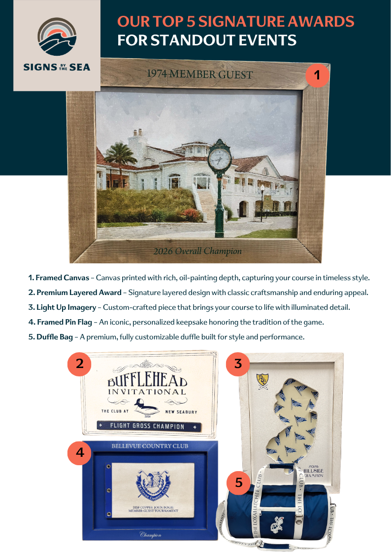 Our Top 5 Signature Awards