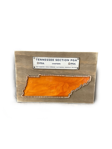 Epoxy-Filled State Signs