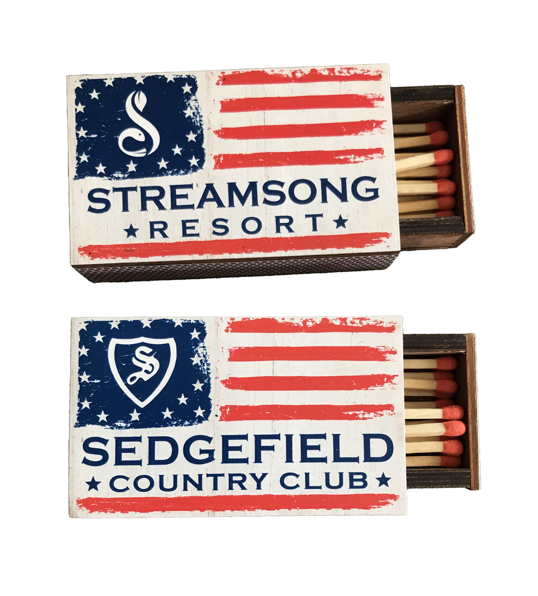 Wooden Matchboxes – Signs By the Sea