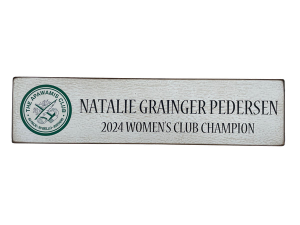 Signature Wood Signs