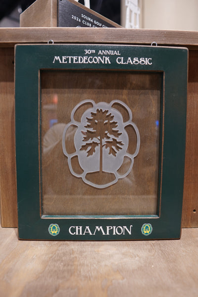 GLASS - Framed Glass Award in Two Sizes