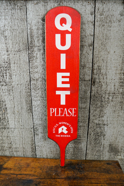 2026 U.S. Women's Open Quiet Please Paddle