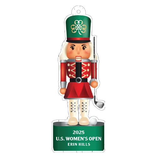 2025 U.S. Women's Open Nutcracker and Snowflake Ornament - Set of Two