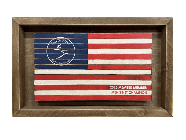Boardwalk Flag - Framed
